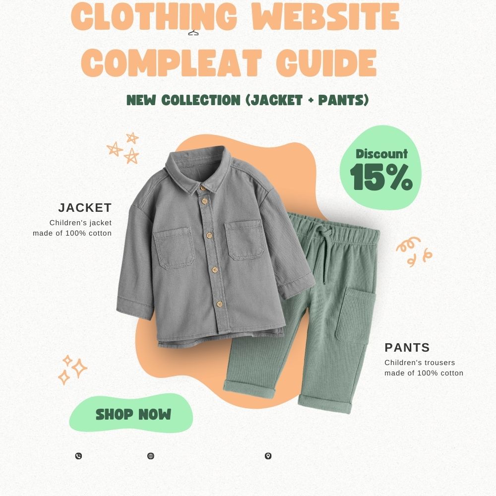 How to make a clothing website